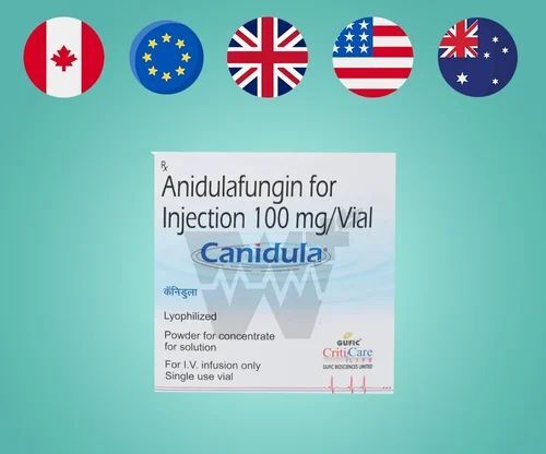 Anidulafungin Canidula 100mg Injection