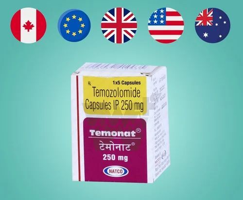 Temonat Temozolomide 250 Mg 5 Capsules