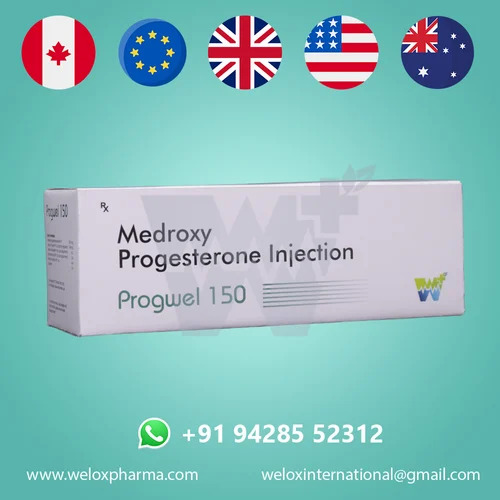 Progwel 150 Mexroxy Progesterone Injection 150 mg