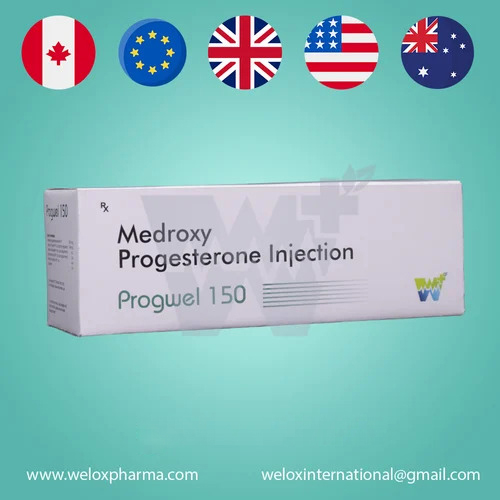 Progwel 150 Mexroxy Progesterone Injection 150 mg