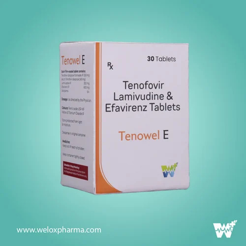 Tenowel E Tenofovir Lamivudine & Efavirenz Tablets