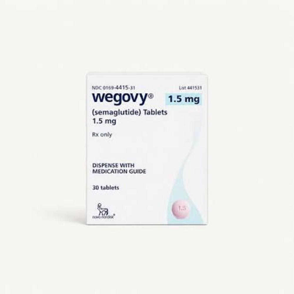 Wegovy Semaglutide 1.5 mg Oral Tablets