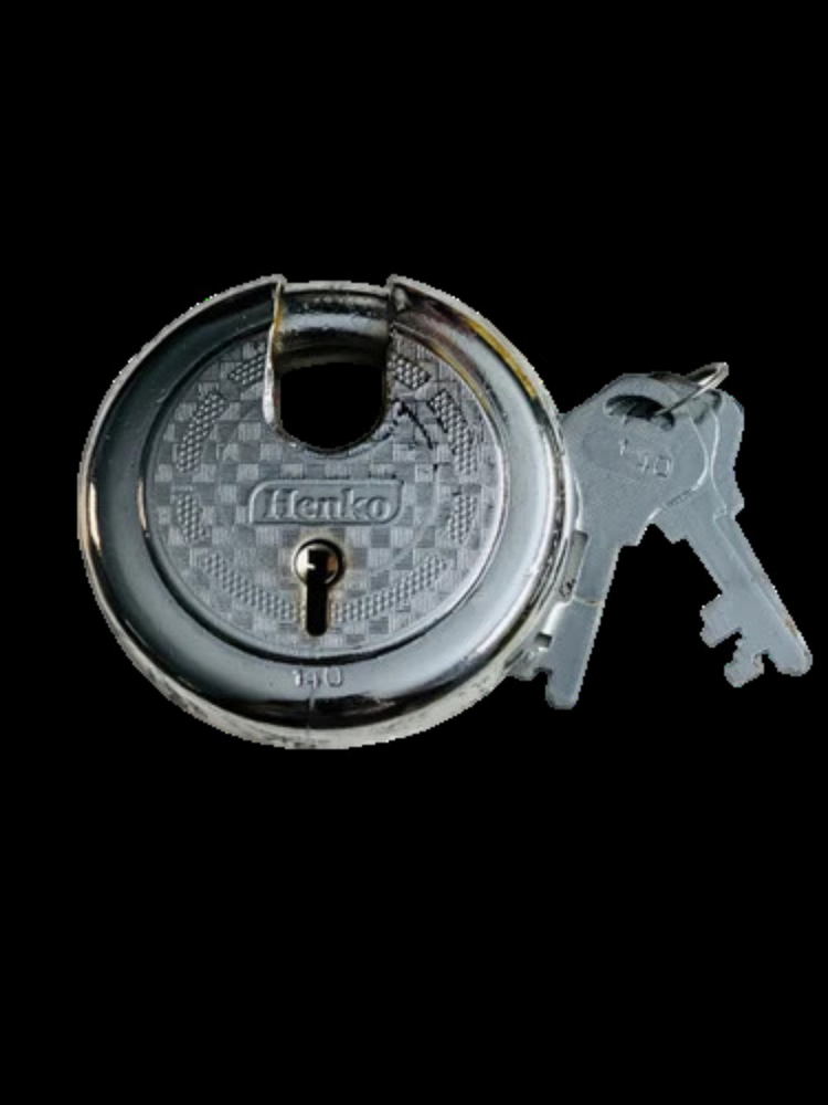 Shutter Round Lock - Color: Silver