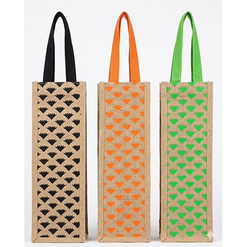 Jute Water Bottle Bag