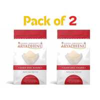 Aryadhenu Shudh Desi Khandsari Sugar 100% Natural, Pure & Healthy Indian Cane Sugar Sweetener  Chemical & Sulphur Free Khand  900 gm Pack Of 2