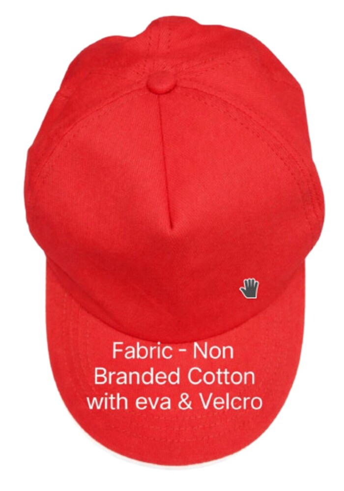 Red Cotton Cap