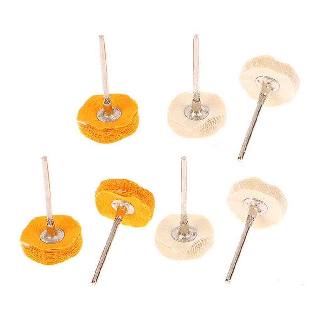 Polisher Buffer Wheel Polishing Buffing Pad Brush For Rotary Drill Bit (7 Pcs Set) - Color: Industrial & Scientific