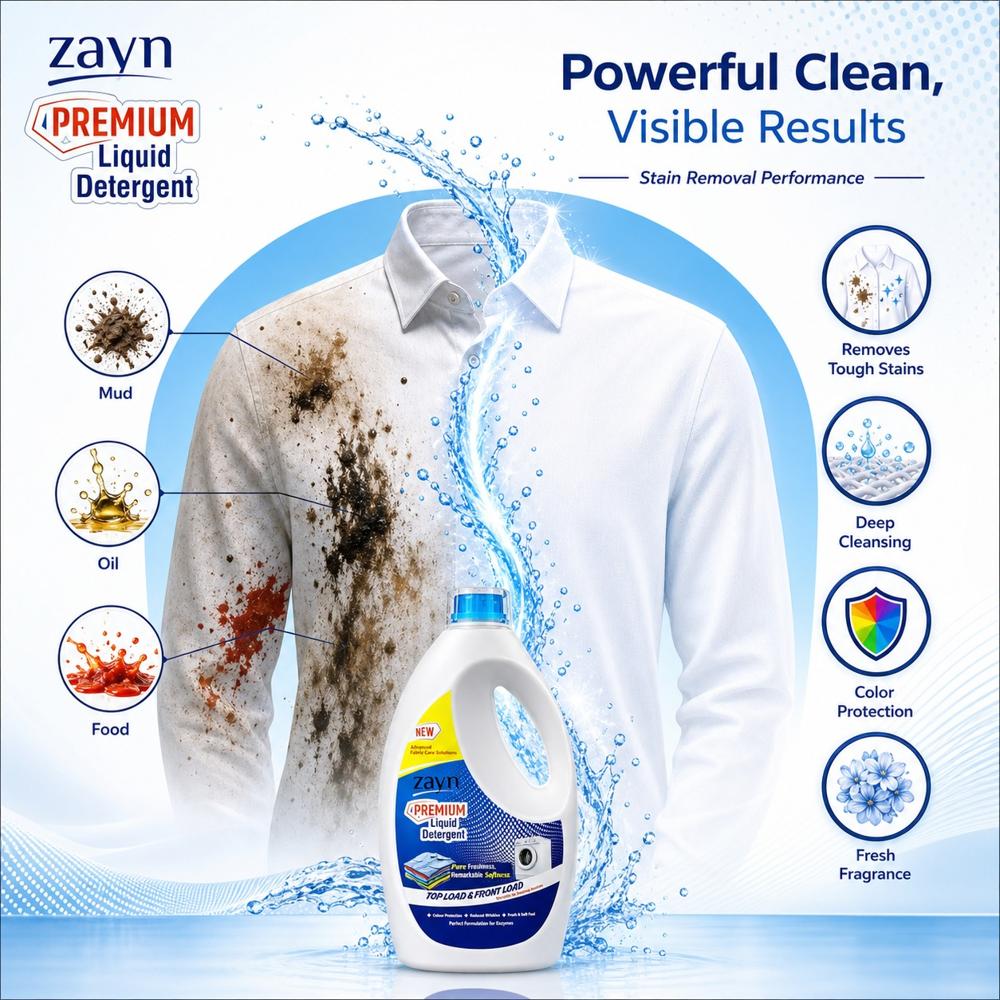 Zayn Premium Liquid Detergent 5.0 L