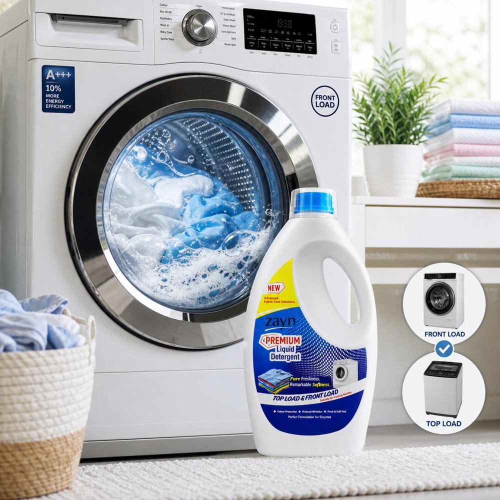 Zayn Premium Liquid Detergent 5.0 L - Benzene %: Not Detected