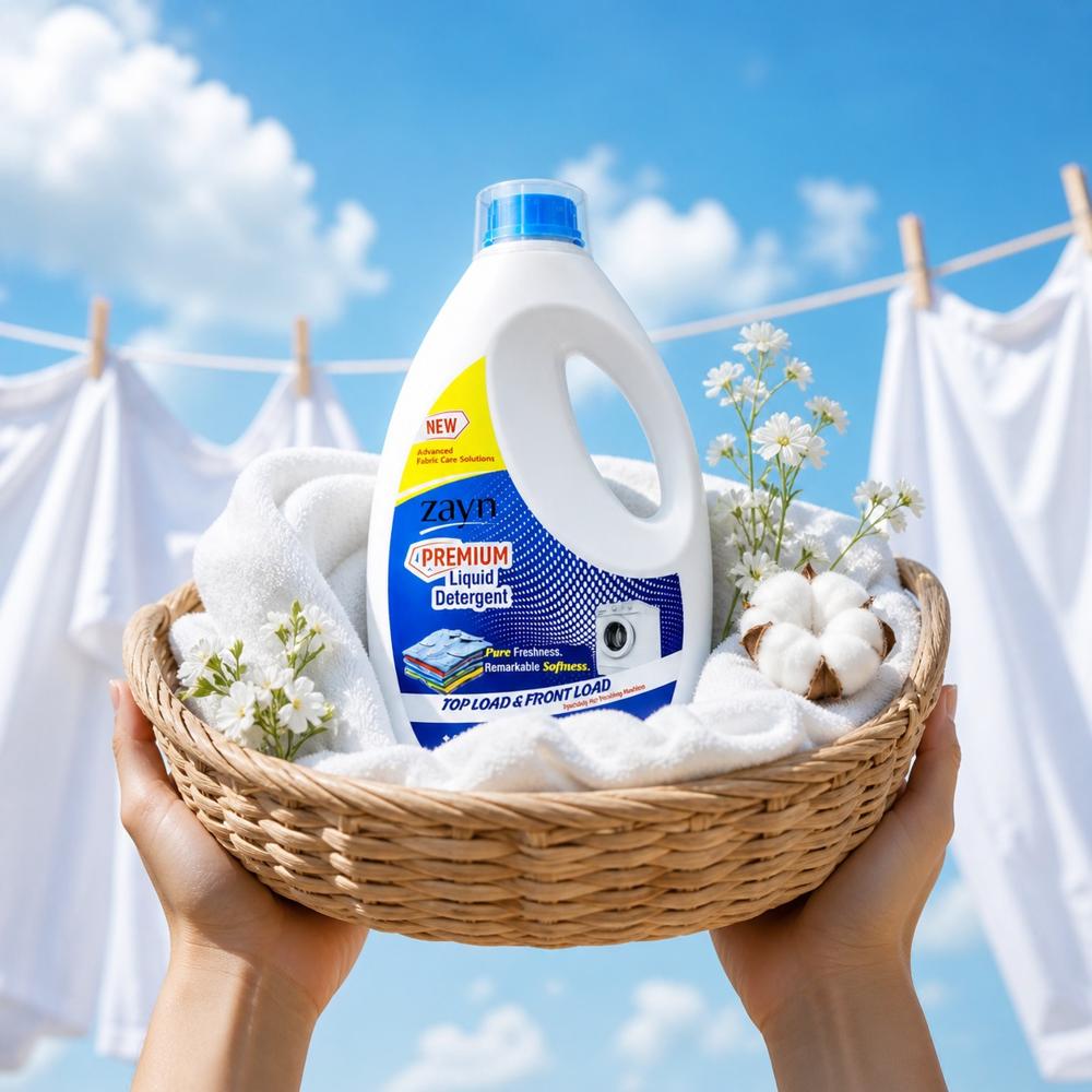 Zayn Premium Liquid Detergent 5.0 L - Benzene %: Not Detected
