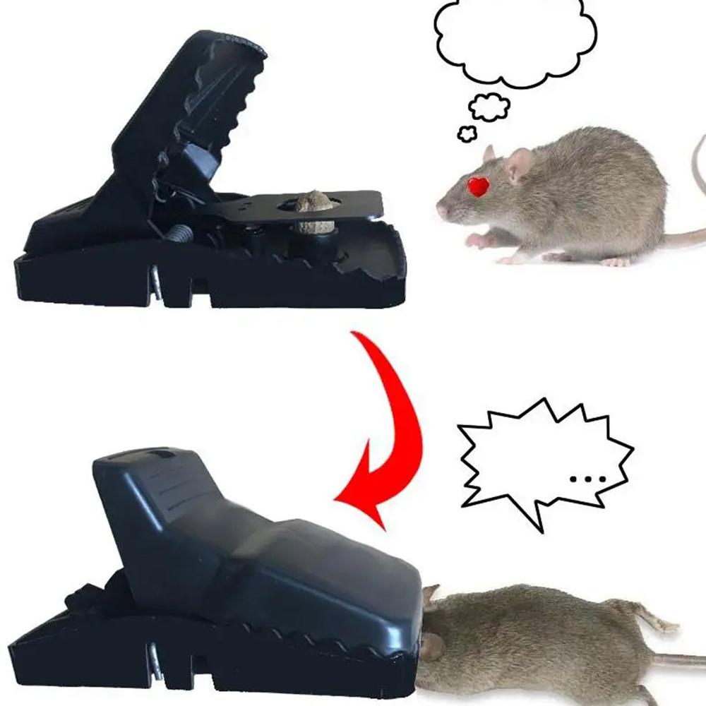 Mouse Trap Cage with Dummy Mouse Reusable Pest Control for Home & Office (1 Pc)
