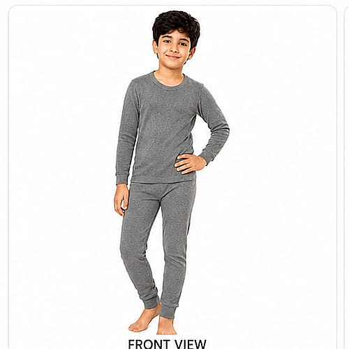Kids Thermal Wear - Color: Black