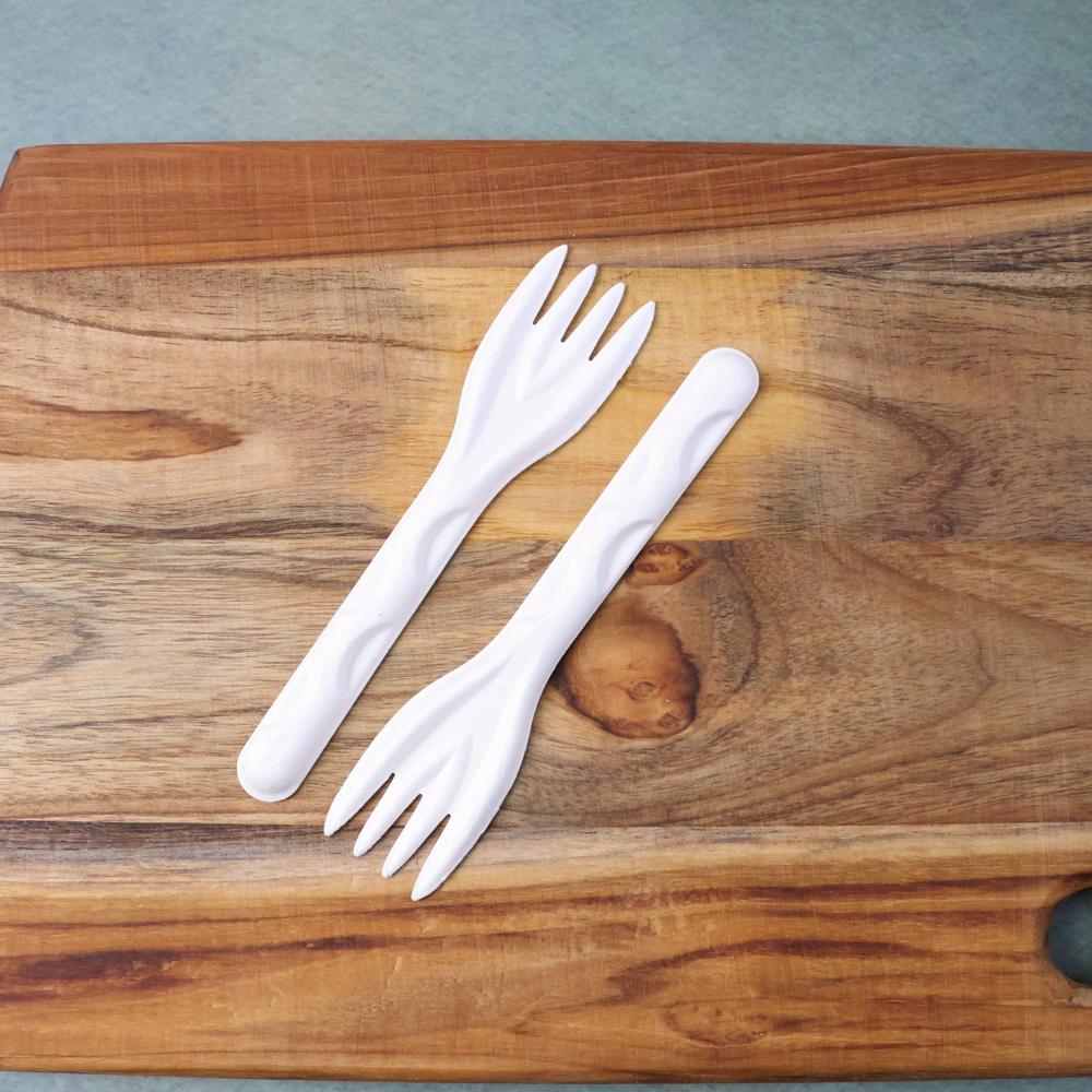 Compostable Bagasse Fork 10 Pcs Pack - Application: As Per Product Requirement