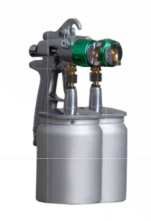 Suction Feed Dual Nozzle Spray Gun