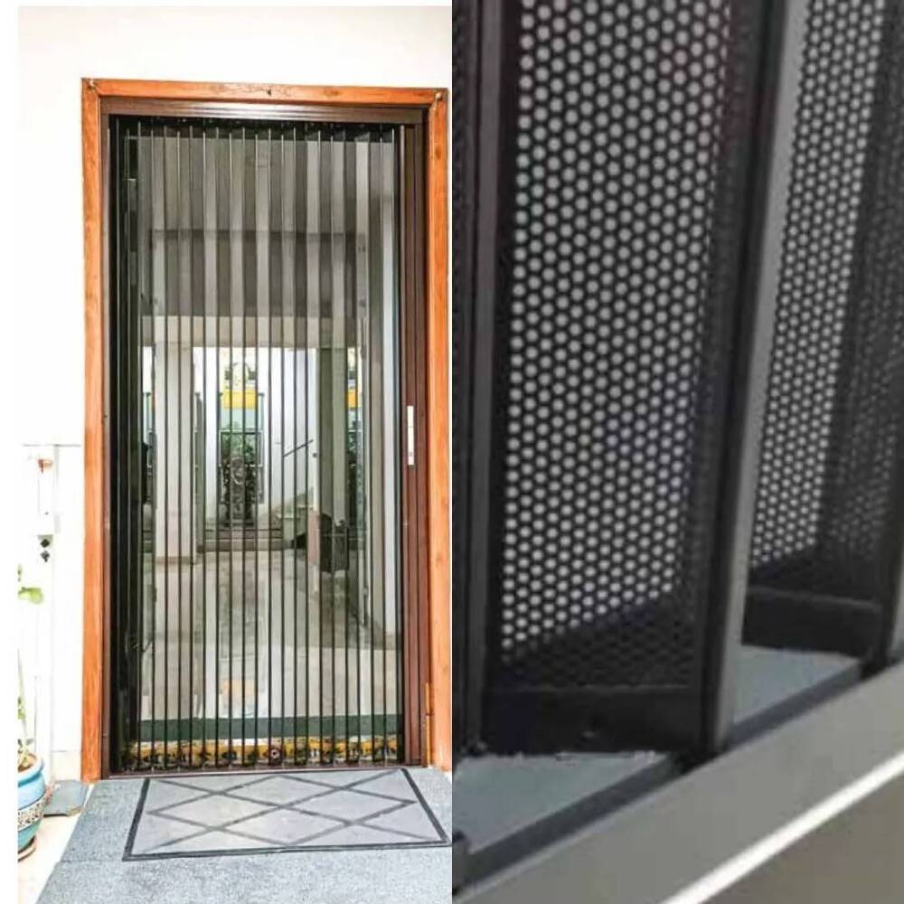 Aluminium Folded Security Mesh