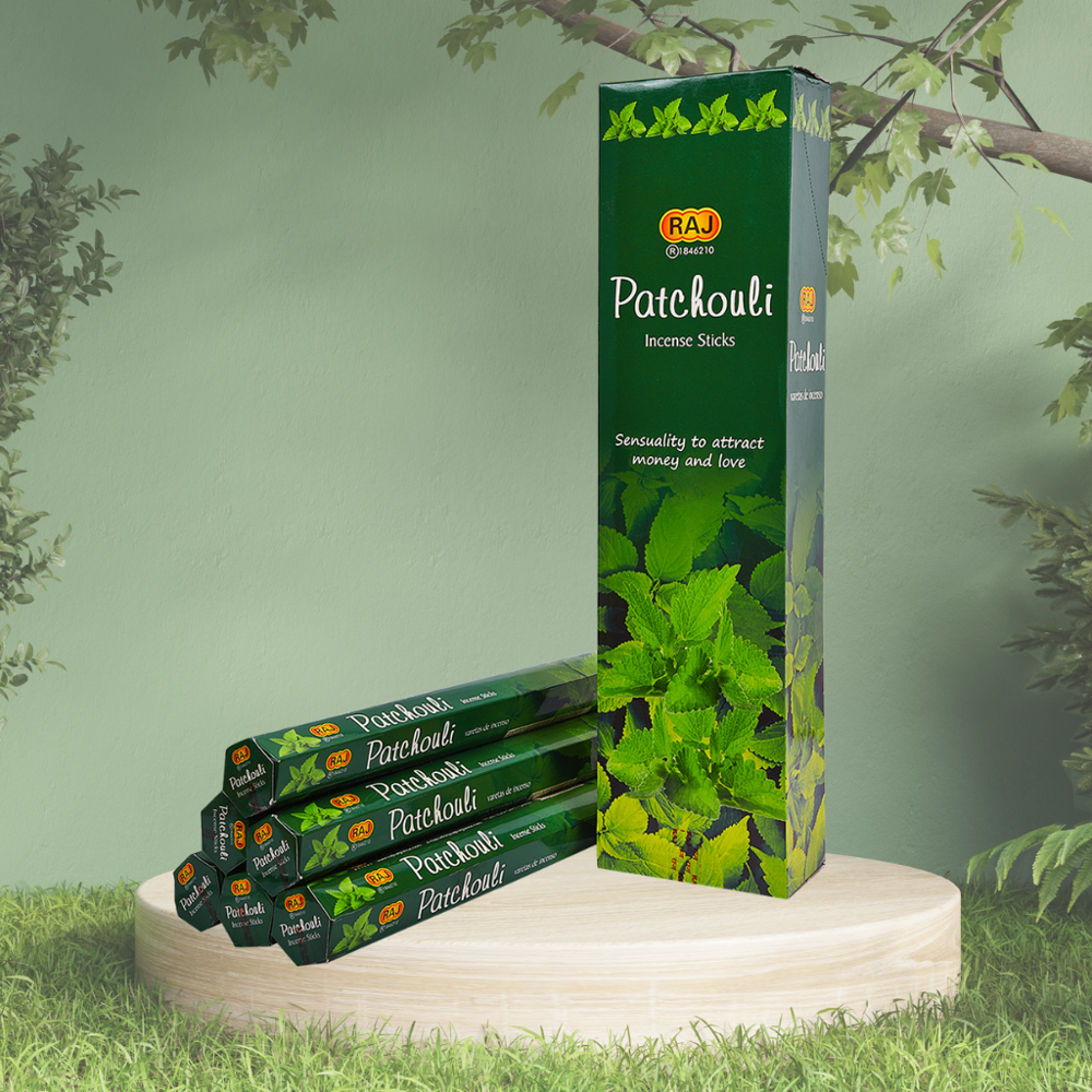 Patchouli Tall Hexa Incense Sticks