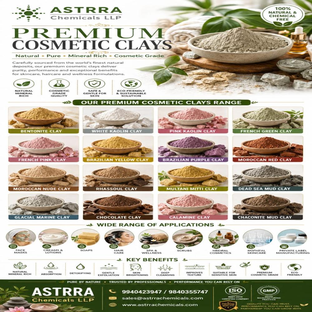PREMIUM COSMETIC CLAYS