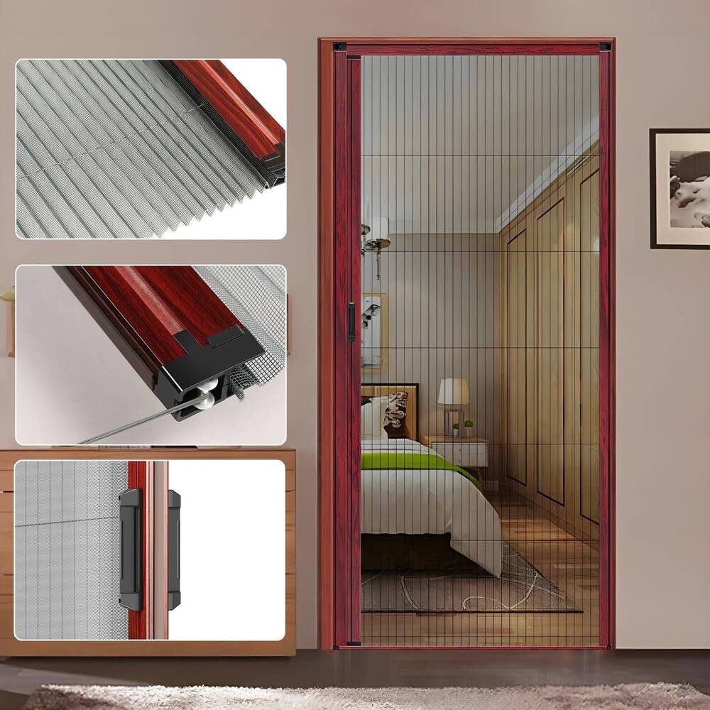 Pleated Mosquito Net For Balcony