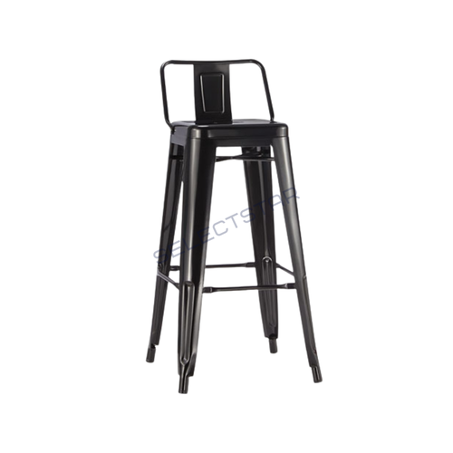Iron Flair Cafe Chairs - Furniture Type: Bar Stool