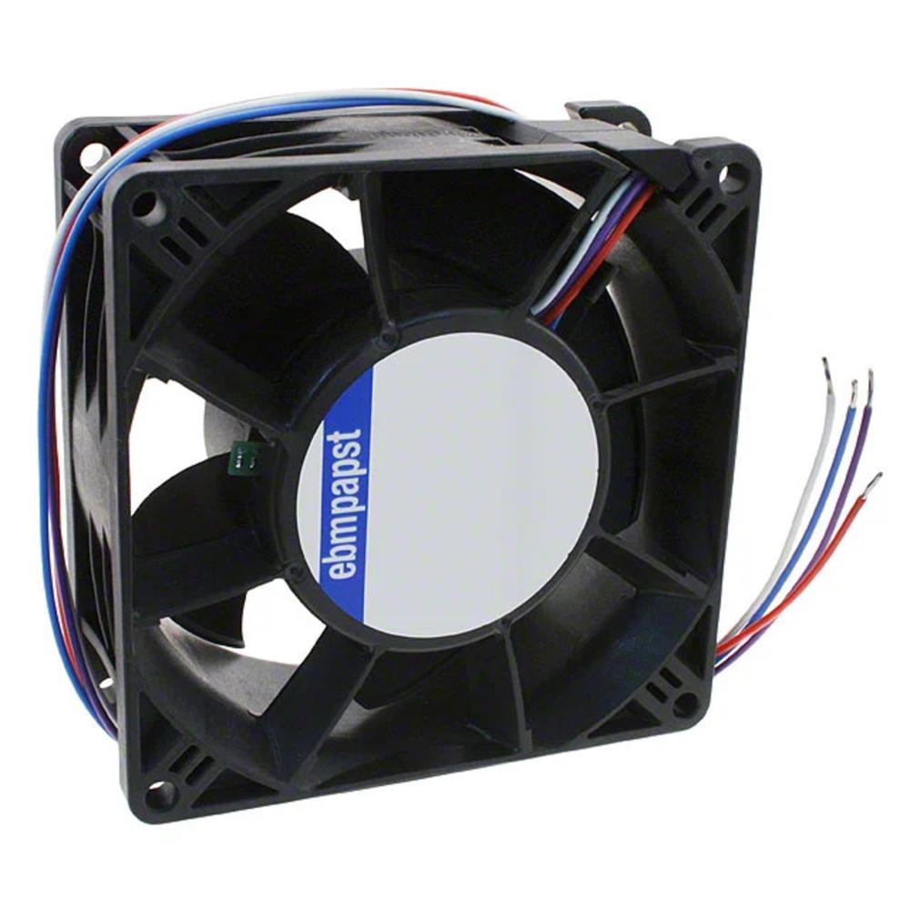 EBMPAPST 4314 NH3U 24V DC 0.45A 11W 9238mm Ball Bearing Industrial Axial Cooling Fan