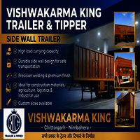 Vkt Sidewall Trailer - Capacity: 40 Ton