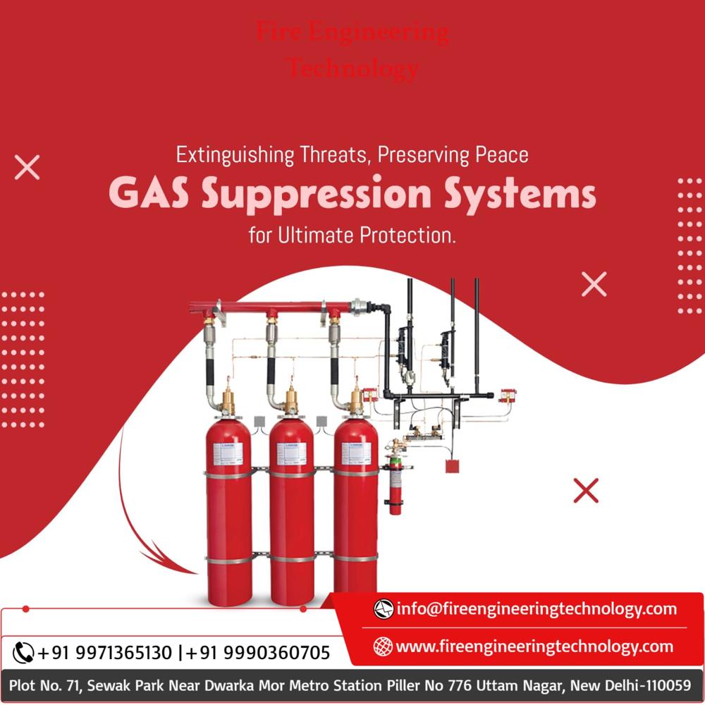 Fm 200 Fire Suppression System - Ce Approved Material, 1.2x0.55x0.55 Meter Dimensions, Red Color | 50 Hertz Frequency, 230 Volt Input Power, 15 Kilograms Weight, 12 Months Warranty, Effective Electrical Enclosure Fire Fighting