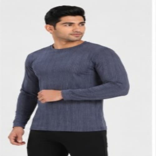 Men'S Thermal Top - Color: Black