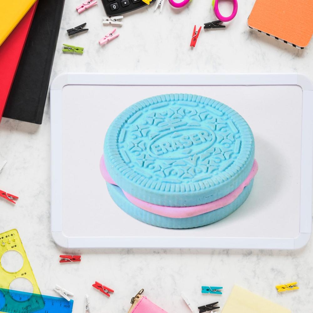Biscuit Shape Eraser Unique Designs & Patterns (1 Pc) - Application: As Per Product Requirement