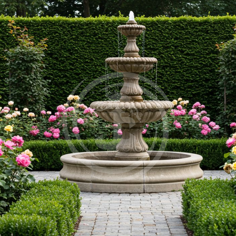 Standalone 3 Tier Fountain