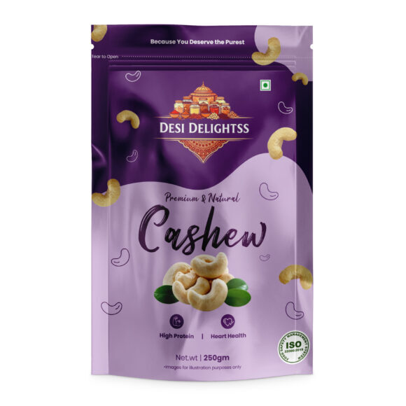 250gm Premium And Natural Cashew