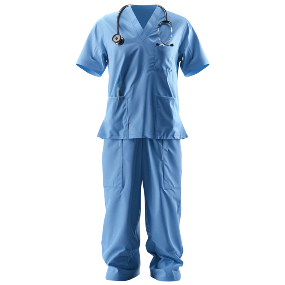 Scrub Set - Collar Type: Customized