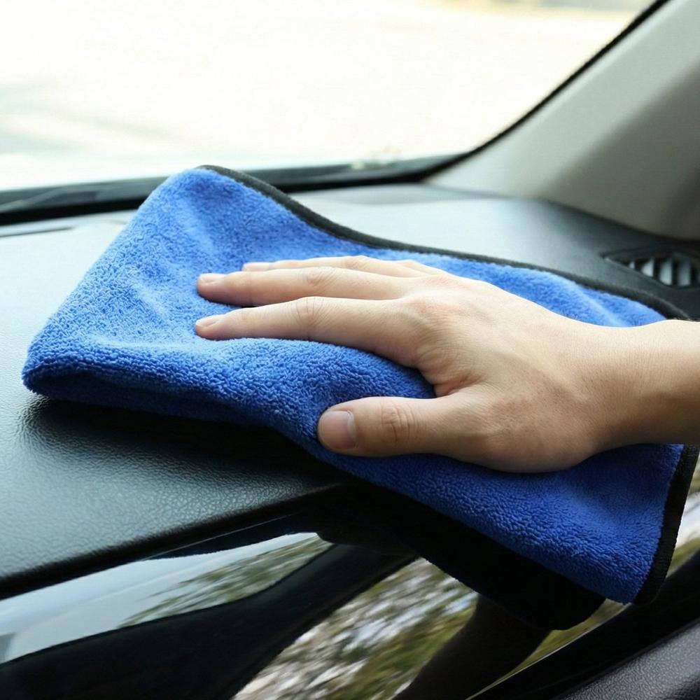 Premium Microfiber Cleaning Cloth Towel (40X30 Cm / 1 Pc) - Application: As Per Product Requirement