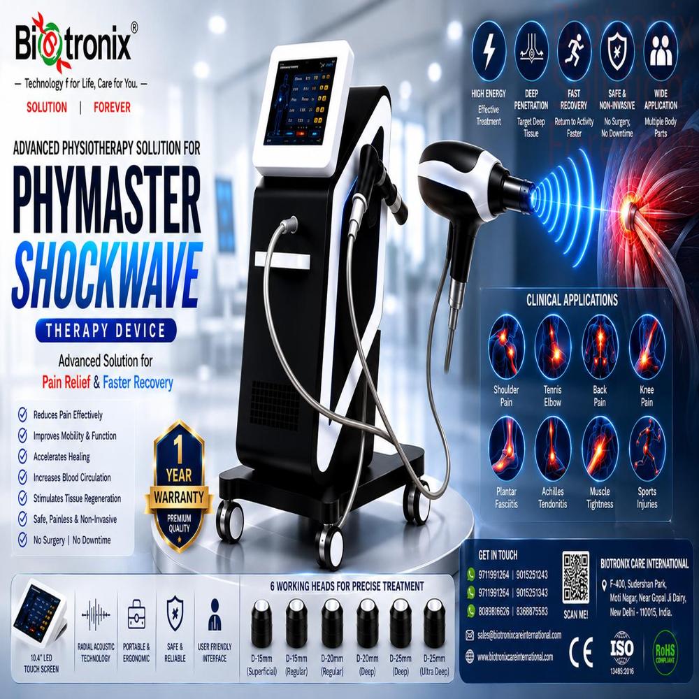 AIRSHOCK PRO Premium Physiotherapy Shockwave System