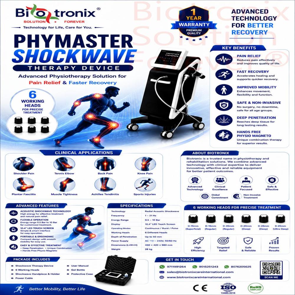 AIRSHOCK PRO Premium Physiotherapy Shockwave System