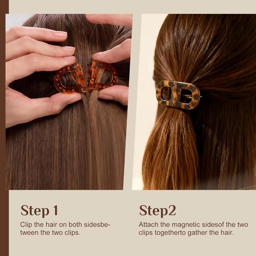 agnetic Hair Clip for Women | Foldable Magnetic Hair Clamp