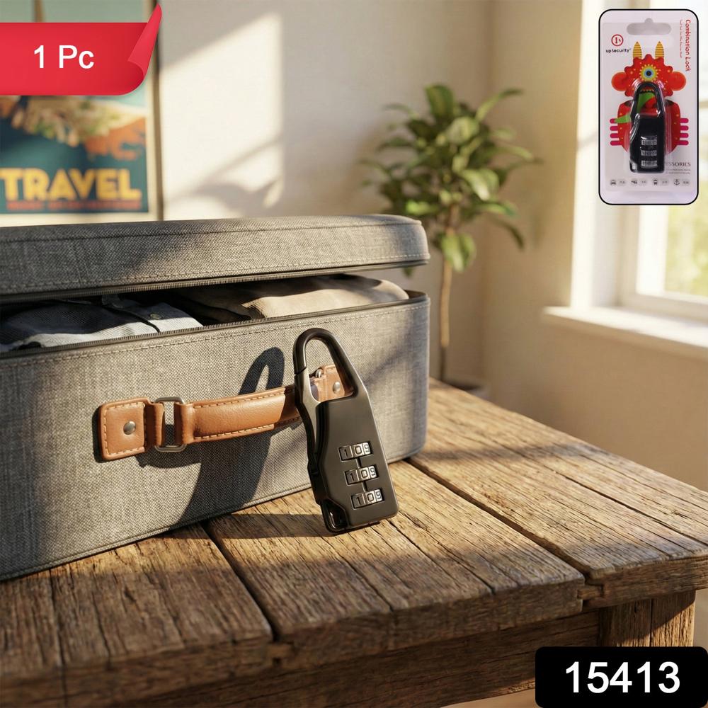 Secure 3-Digit Combination Travel Lock (1 Pc) - Application: As Per Product Requirement