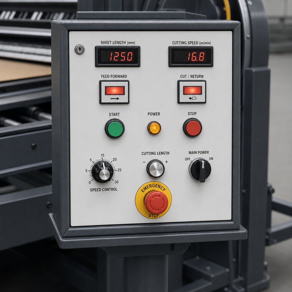 Paper Roll To Sheet Cutting Machinery