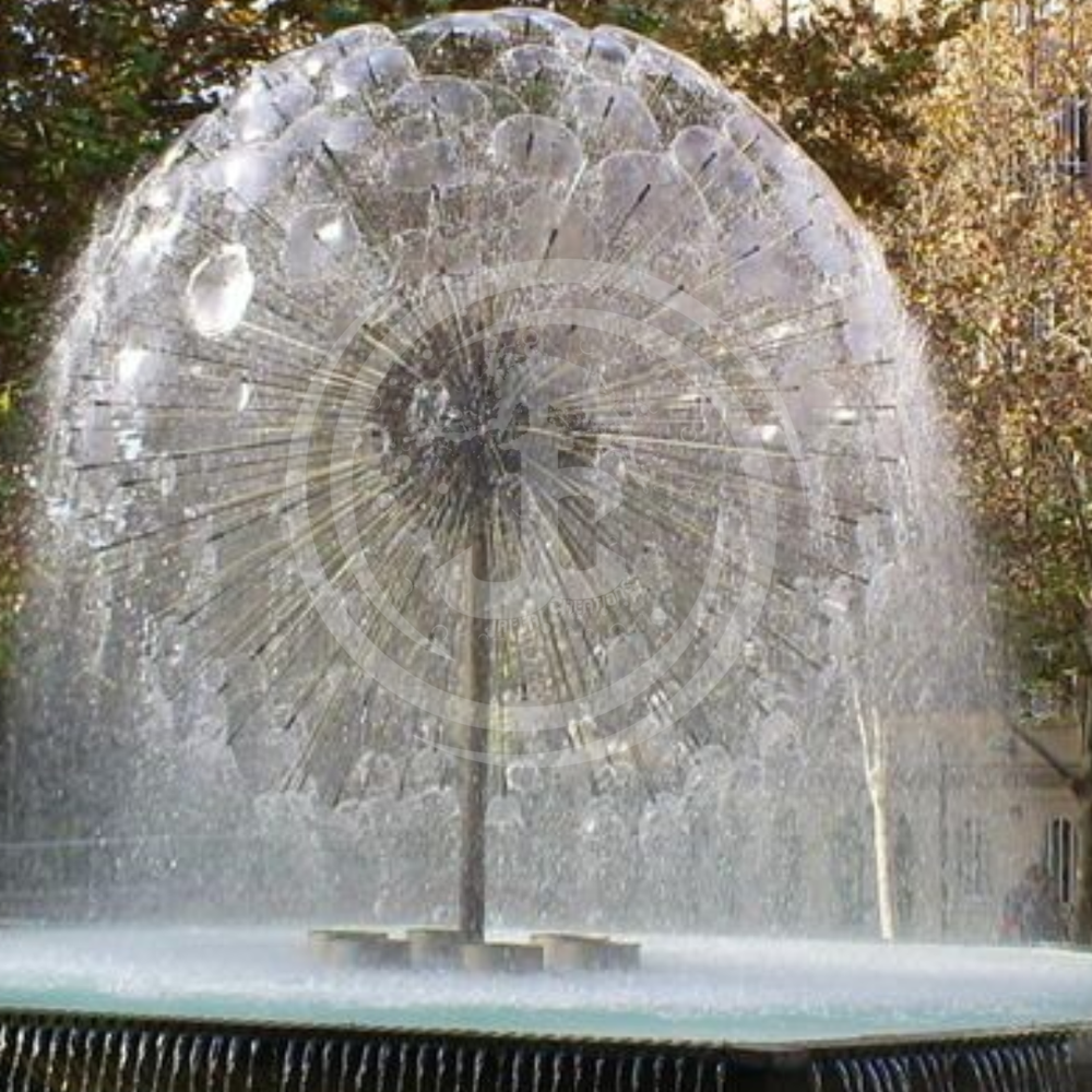 Outdoor Dandelion fountain