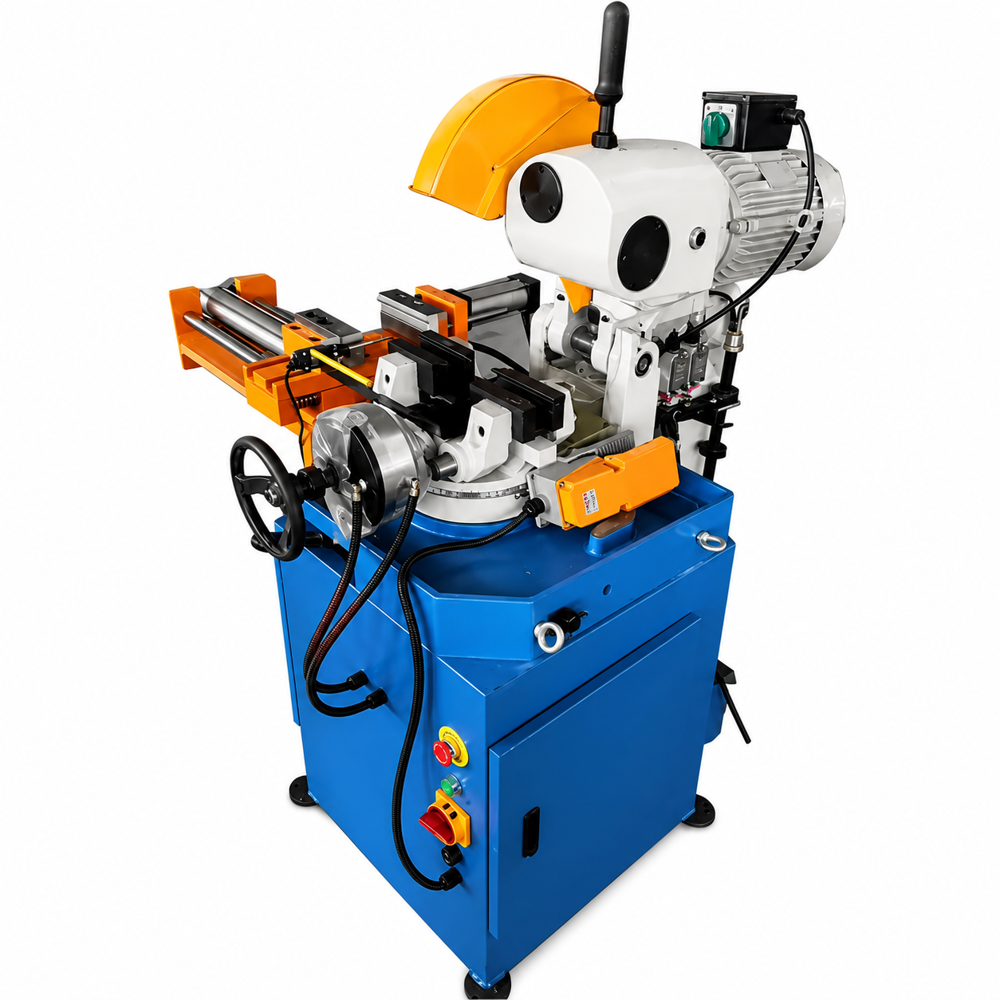 Semi-Automatic Pipe Cutting Machine