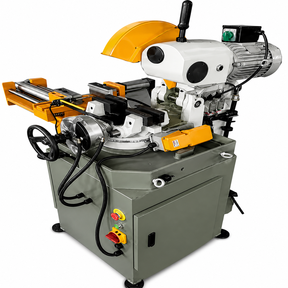 Semi-Automatic Pipe Cutting Machine