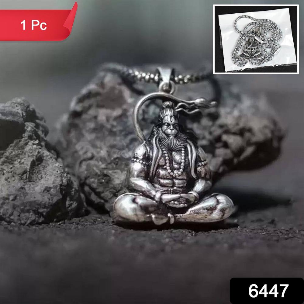 Hanuman Ji Pendant / Chain, Religious Jewellery For Men And Women (1 Pc) - Age Group: As Per Product Requirement