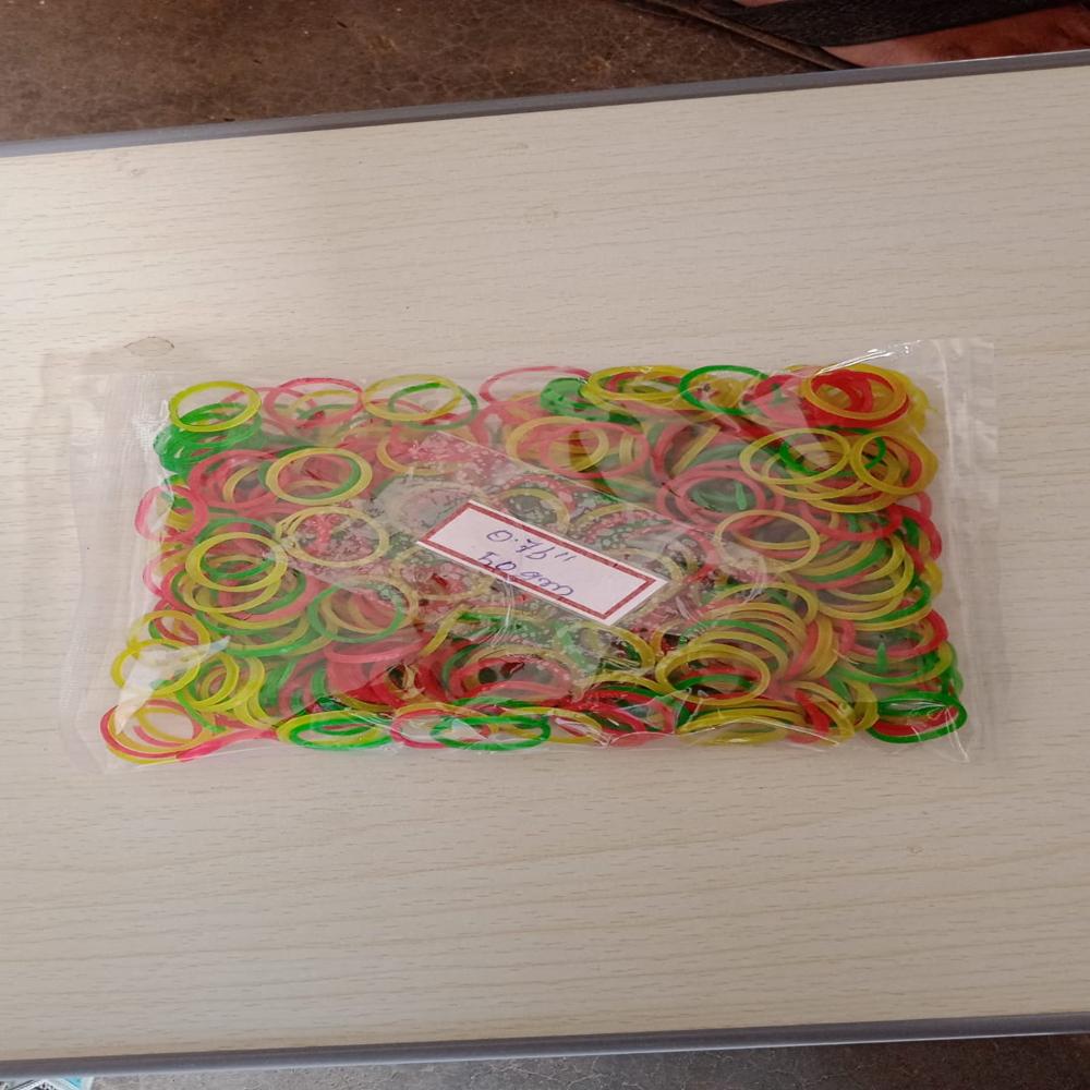 Unbreakable Nylon Rubber Bands Reusable Elastic for Office Home