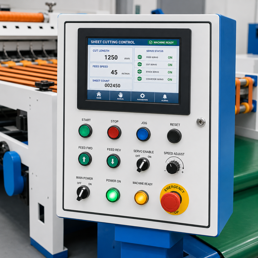 High Speed Automatic Paper Reel to Sheet Cutting Machine