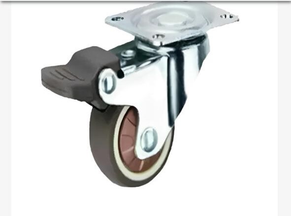 Swivel Caster Wheel with Brake Set