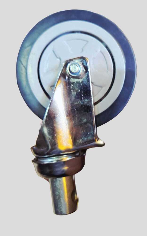 Grey PU Stem Swivel Caster Wheel