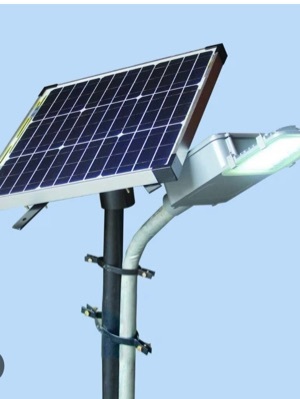 Semi integrated solar street light