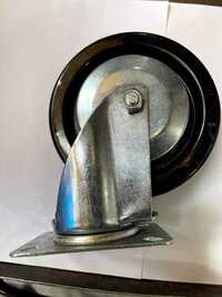 High Temperature Heat Resistant Black Plate Caster
