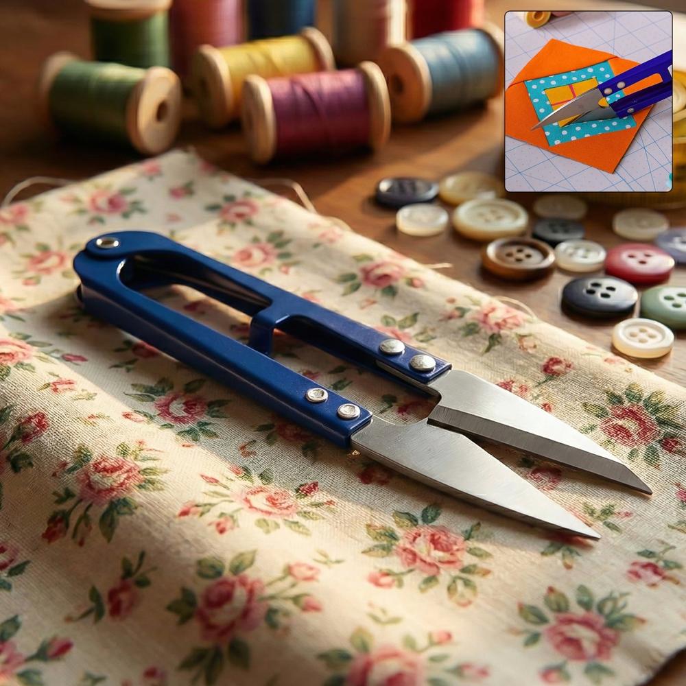 Premium Sewing Scissors With Ergonomic Handle (1 Pc) - Application: As Per Product Requirement