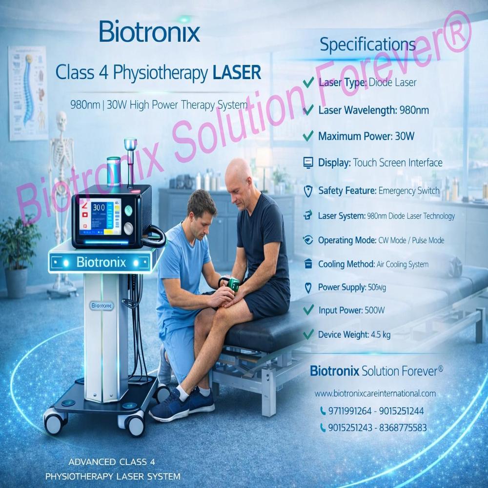 High Power Class 4 Laser for Musculoskeletal Rehabilitation