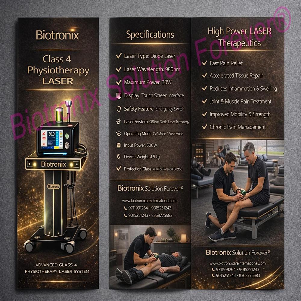 High Power Class 4 Laser for Musculoskeletal Rehabilitation